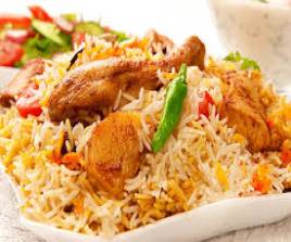  2 Pcs Broast  With Biryani Rice